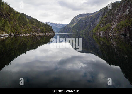 Osterfjord, near Bergen, Norway Stock Photo