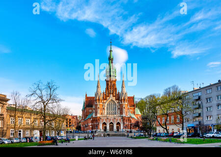 St. Joseph's Church, Krakow, Poland Stock Photo