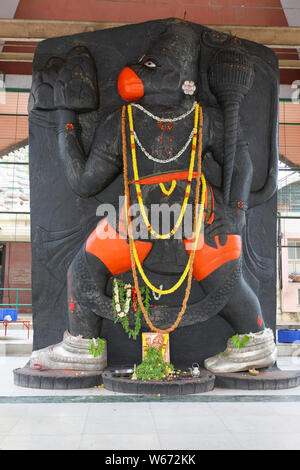 Sri Prasanna Veeranjaneya Swamy Temple, Bangalore, Karnataka, India. Stock Photo