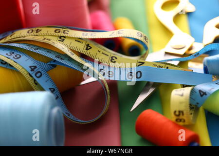 Tailoring measuring device Stock Photo