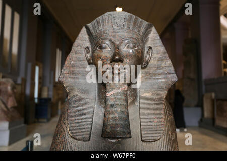 Sphinx in Egyptian Museum, Cairo City, Egypt Stock Photo