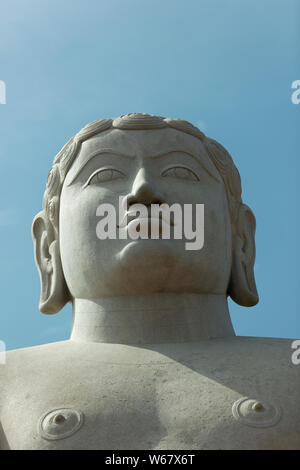 Gomateshwara Bahubali Shravanbelgola, Karnataka, India. Stock Photo