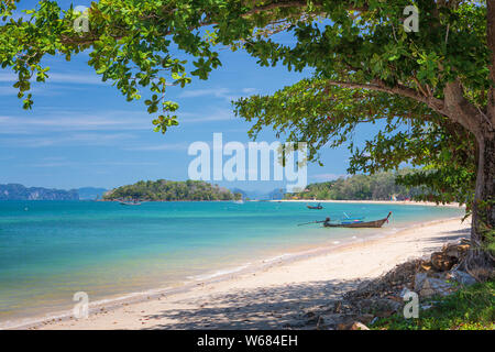 Klong Muang Beach in Krabi, Thailand Stock Photo