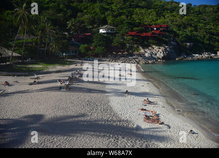 Aow Leuk Bay, Koh Tao Island, Surrathani Province, Thailand Stock Photo