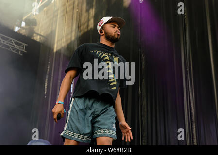 BILBAO, SPAIN - JUL 12: Brockhampton (American rap collective) perform ...