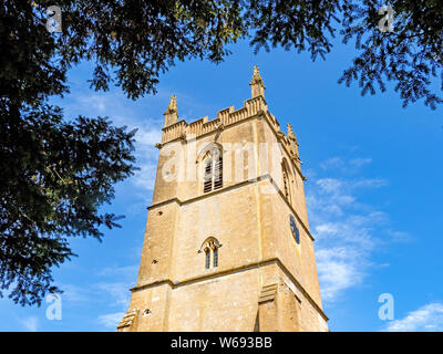 St Edward's Church in Stow on the Wold, Gloucestershire, England, UK. Stock Photo