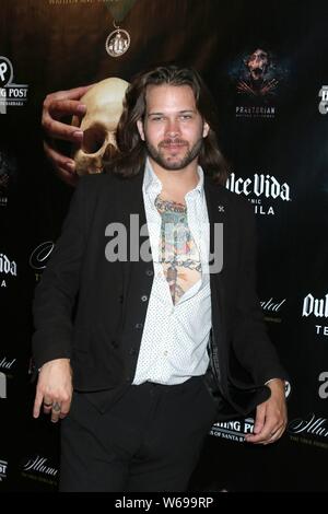 Los Angeles, CA. 30th July, 2019. Tyler Lyons at arrivals for ILLUMINATED: THE TRUE STORY OF THE ILLUMINATI Premiere, The Venue of Hollywood, Los Angeles, CA July 30, 2019. Credit: Priscilla Grant/Everett Collection/Alamy Live News Stock Photo