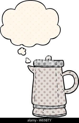 https://l450v.alamy.com/450v/w69bty/cartoon-old-kettle-with-thought-bubble-in-comic-book-style-w69bty.jpg