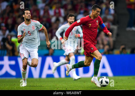 Sochi, Russia - June 15, 2018: Sochi, The Stadium Fisht. The Fans Filled  The Stadium. Match Portugal Vs Spain Stock Photo, Picture and Royalty Free  Image. Image 106260509.