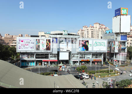 Shopping mall, Gurgaon, Haryana, India Stock Photo