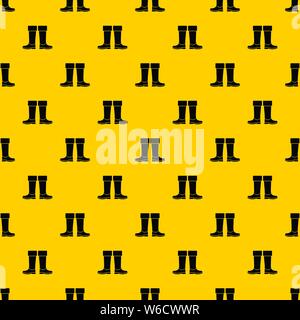 Rubber boots pattern vector Stock Vector