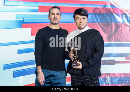 Fashion designer Marc Jacobs, right, and boyfriend Char Defrancesco attend  the premiere of Focus Features' The Beguiled at Metrograph on Thursday,  June 22, 2017, in New York. (Photo by Evan Agostini/Invision/AP Stock