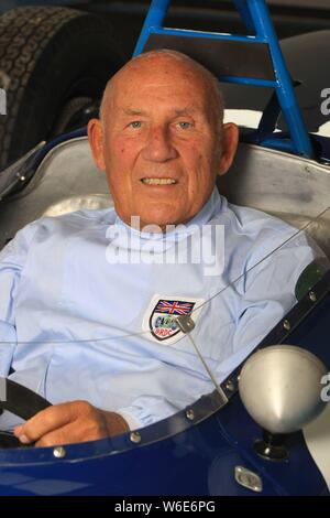 Sir Stirling Moss OBE Stock Photo