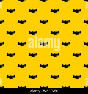 Handshake pattern vector Stock Vector