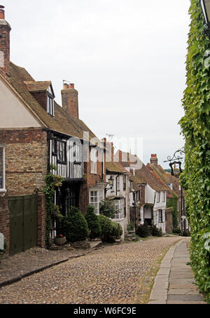 SUSSEX, RYE; SECTION MERMAID STREET Stock Photo