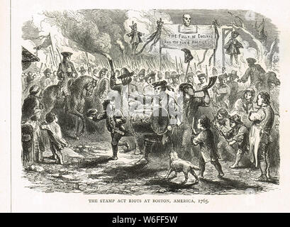 Stamp act riots hi res stock photography and images Alamy