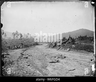 Buzzards Roost Gap, Atlanta, Ga., 1864 Stock Photo