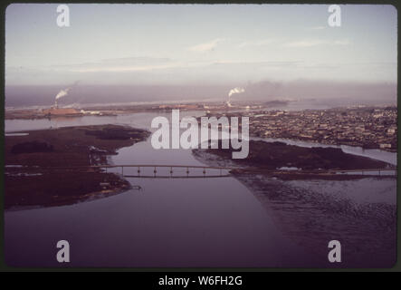 CALIFORNIA--HUMBOLDT BAY NEAR EUREKA Stock Photo