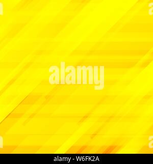 Abstract striped diagonal yellow background. Technology futuristic style. Geometric modern minimal. Vector illustration Stock Vector
