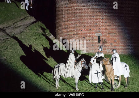 Historical Reenactment The Siege of Malbork in Malbork, Poland. July 20th 2019 © Wojciech Strozyk / Alamy Stock Photo Stock Photo