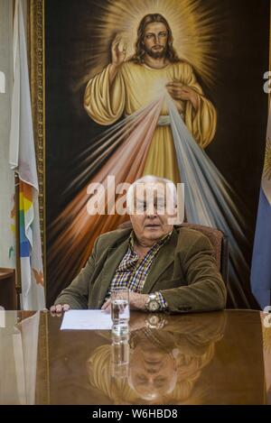 Buenos Aires, Buenos Aires, Argentina. 10th Sep, 2014. Archive shots of HERME JUAREZ, historic leader of the Dock Workers Union, arrested today on charges of corruption and money laundry. Credit: Patricio Murphy/ZUMA Wire/Alamy Live News Stock Photo