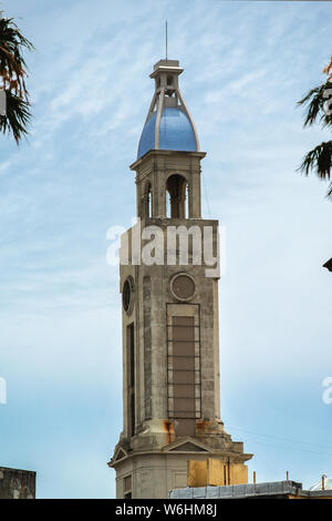 Landmarks and Beautiful Buildings in Montevideo, Uruguay; the architecture of Montevideo ranges from neoclassical buildings to the postmodern style. Stock Photo