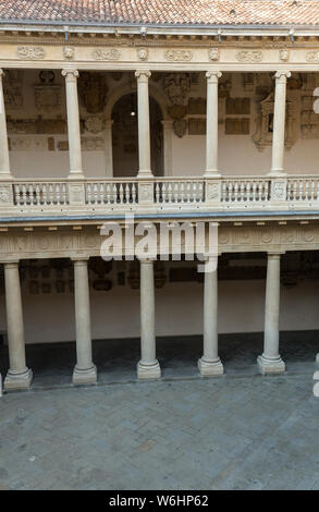 PADUA, ITALY - MAY 3, 2016: Palazzo Bo, historical building home of the Padova University from 1539, in Padua, Italy Stock Photo