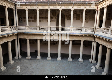 PADUA, ITALY - MAY 3, 2016: Palazzo Bo, historical building home of the Padova University from 1539, in Padua, Italy Stock Photo