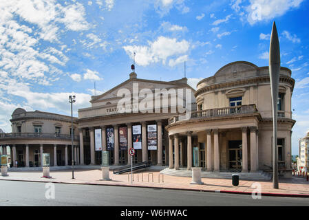 Teatro Solis in Montevideo is beautiful example of neoclassical architecture, one of Uruguay's most treasured cultural gems, Montevideo, Uruguay Stock Photo