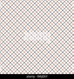Brown and Black Tattersall Check Pattern. Men's Shirt Fashion Textile Fabric. Repeating Tile Plaid Pattern. Stock Vector