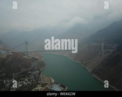 The Xingkang Bridge or Luding Yaye Expressway Bridge, China's first ...