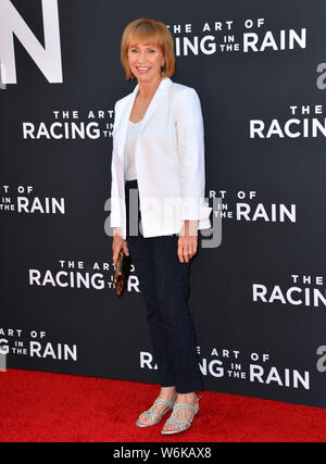 Los Angeles, USA. 01st Aug, 2019. LOS ANGELES, USA. August 02, 2019: Kathy Baker at the premiere of 'The Art of Racing in the Rain' at the El Capitan Theatre. Picture Credit: Paul Smith/Alamy Live News Stock Photo