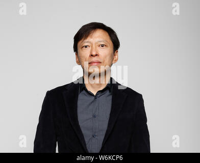 --FILE--Charles Zhang Chaoyang, Chairman and CEO of Chinese Internet portal Sohu.com, is pictured in Beijing, China, 16 April 2014.   Shares of Sohu.C Stock Photo