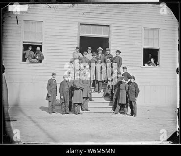 Surgeons and stewards of Harewood Hospital. Washington D.C Stock Photo