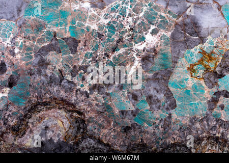 Excellent quartzite background in elegant blue tone for unique interior. High quality texture in extremely high resolution. Stock Photo