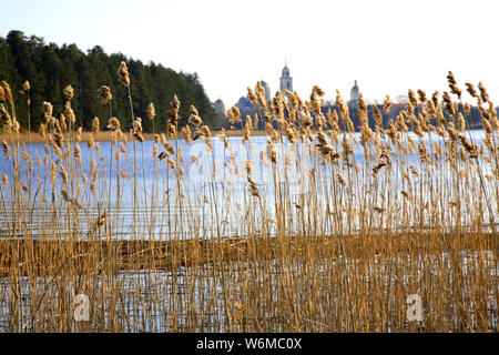 Lake Seliger near Ostashkov. Tver oblast. Russia Stock Photo