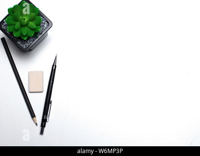 encils and get by on your desktop. Stock Photo