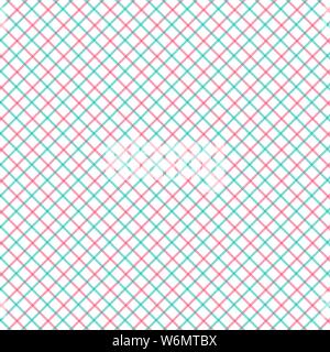Red and Green Tattersall Check Pattern. Men's Shirt Fashion Textile Fabric. Repeating Tile Plaid Pattern. Stock Vector