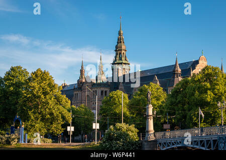 Nordic museum or Nordiska museet is Swedens largest museum of cultural history in Stockholm Stock Photo