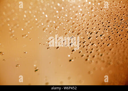 Abstract with glass and water droplets Stock Photo
