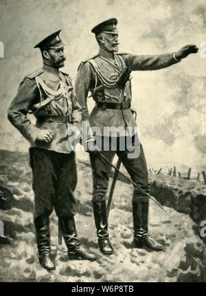 Emperor Nicholas II Supreme Commander in Chief of the Russian Army in ...