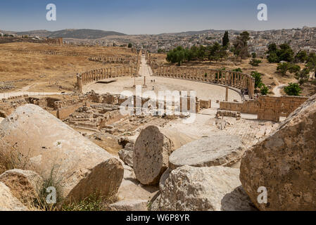 Roman City of Jerash Jordan Stock Photo - Alamy