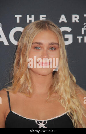 Emily Skinner  08/01/2019 'The Art of Racing in the Rain' Premiere held at the El Capitan Theatre in Hollywood, CA. Photo by K. Hirata / HNW / PictureLux Stock Photo