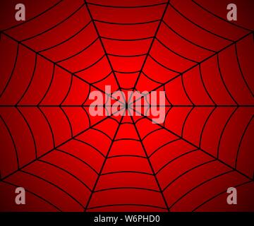 Spider web illustration, Vector cobweb . Template for your design Stock Vector