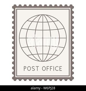 Post office postmark Stock Vector