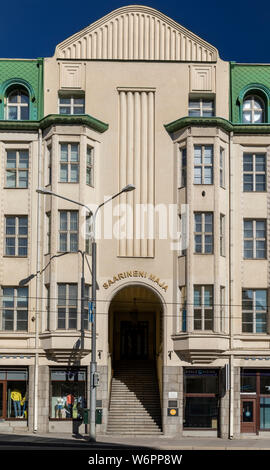 Eliel Saarinen Office Building from 1911-1912 in Tallinn Estonia Stock Photo