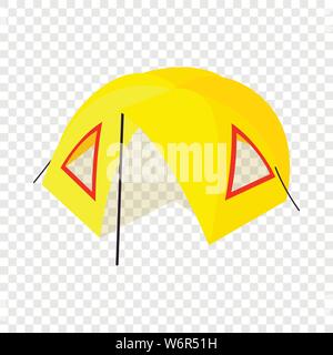 Camp tent icon, isometric 3d style Stock Vector