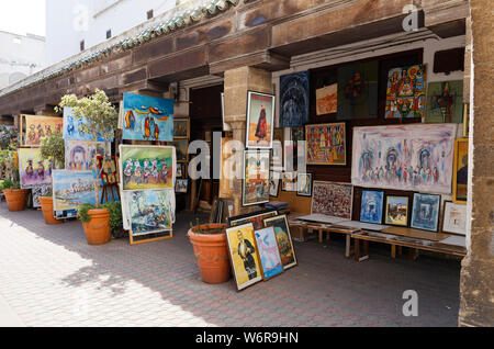 Bazaar In Casablanca,Morocco.This Market Includes Hand Crafted Things ...