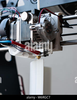 Working 3d printer Stock Photo
