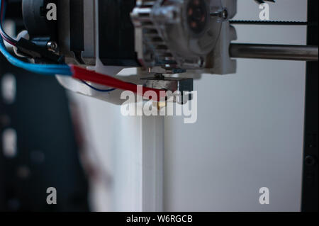 Working 3d printer Stock Photo